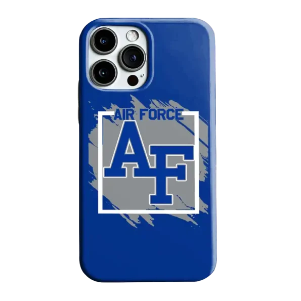 air force falcons brush square blue phone case best selling