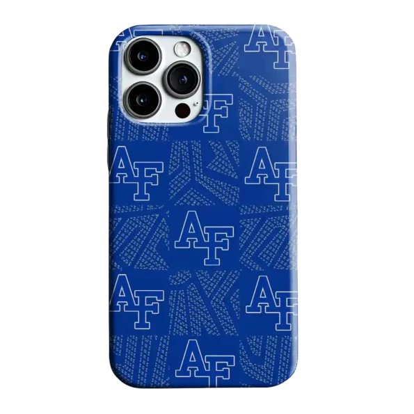 air force falcons chevron squares blue phone case best selling