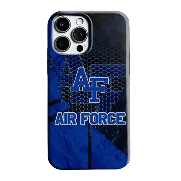 air force falcons web overlay blue phone case best selling