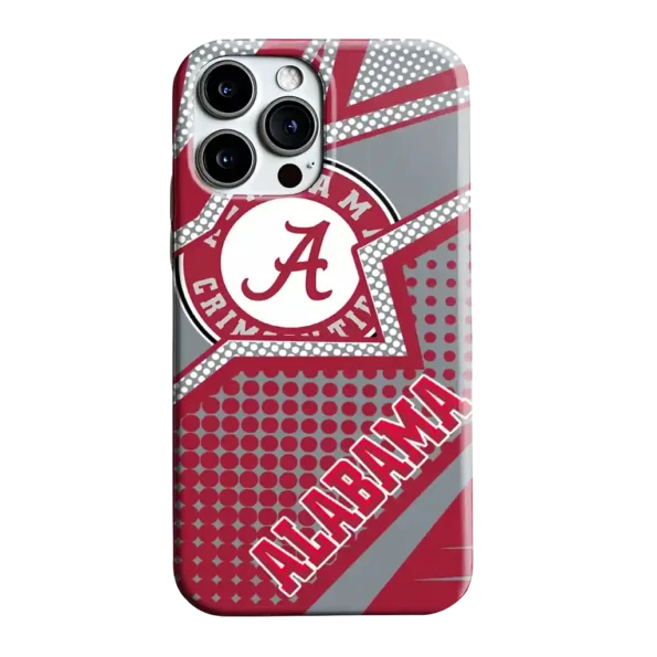 alabama crimson tide star outline crimson phone case best selling