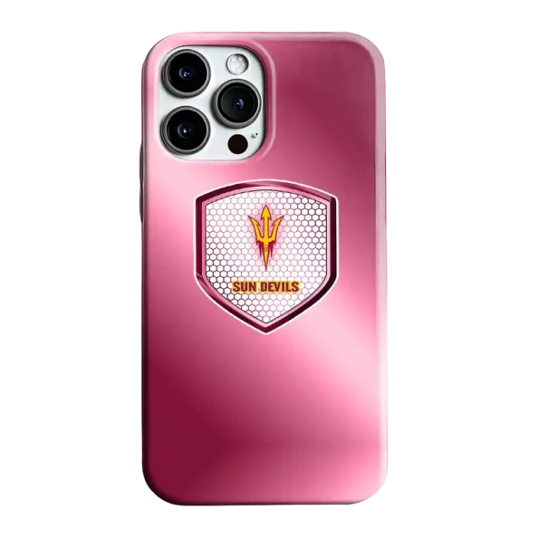 arizona state sun devils shield mesh maroon phone case best selling