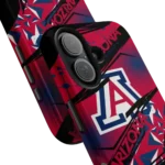 arizona-wildcats-jagged-flash-red-black-phone-case-best-selling.webp
