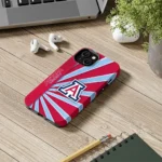 arizona-wildcats-sunburst-rays-red-phone-case-best-selling.webp
