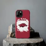 arkansas-razorbacks-brush-square-red-phone-case-best-selling.webp