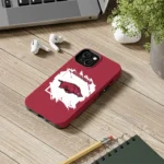 arkansas-razorbacks-brush-square-red-phone-case-best-selling.webp
