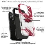 arkansas-razorbacks-brushstroke-clash-red-white-phone-case-best-selling.webp