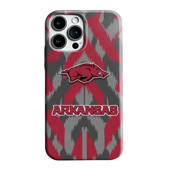 arkansas razorbacks chevron zigzag red phone case best selling