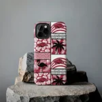 arkansas-razorbacks-flamingo-palm-trees-red-phone-case-best-selling.webp