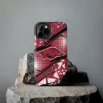 arkansas-razorbacks-jagged-flash-red-black-phone-case-best-selling.webp