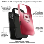arkansas-razorbacks-shield-mesh-red-phone-case-best-selling.webp