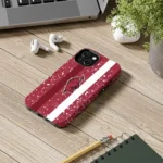 arkansas-razorbacks-textured-stripe-red-phone-case-best-selling.webp