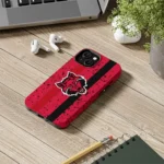 arkansas-state-red-wolves-textured-stripe-scarlet-phone-case-best-selling.webp