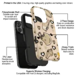 army-black-knights-helmet-hearts-gold-cream-phone-case-best-selling.webp