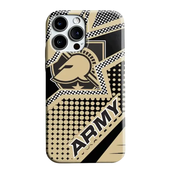 army black knights star outline gold phone case best selling