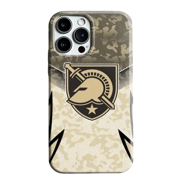army black knights striped overlay gold phone case best selling