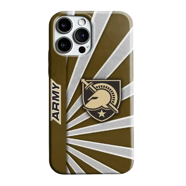army black knights sunburst rays gold phone case best selling