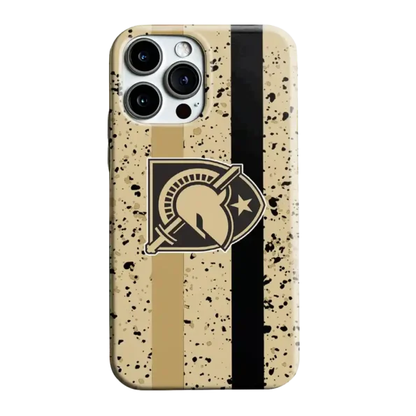 army black knights textured stripe gold phone case best selling