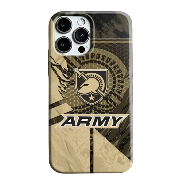 army black knights web overlay gold phone case best selling