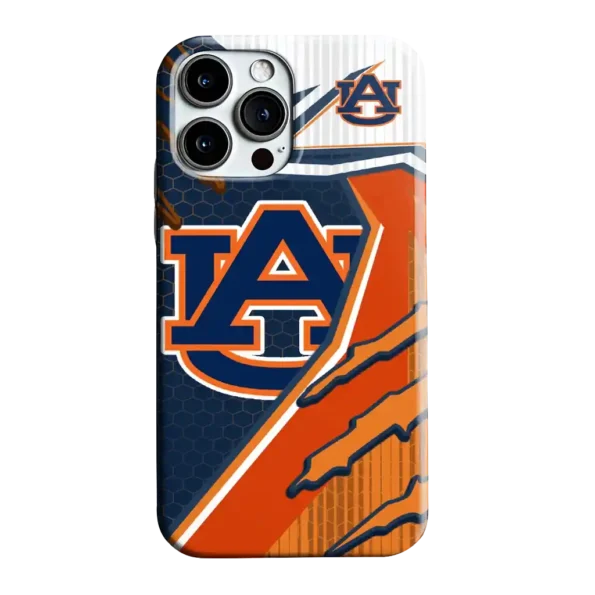 auburn tigers armor streaks navy blue phone case best selling