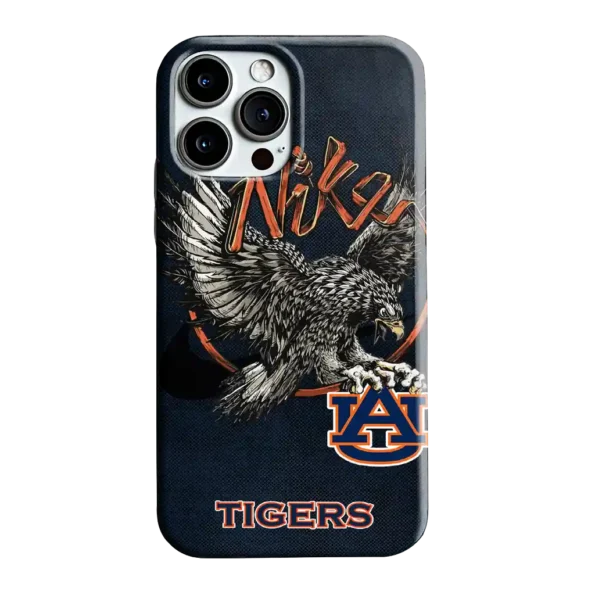 auburn tigers eagle soar navy blue phone case best selling