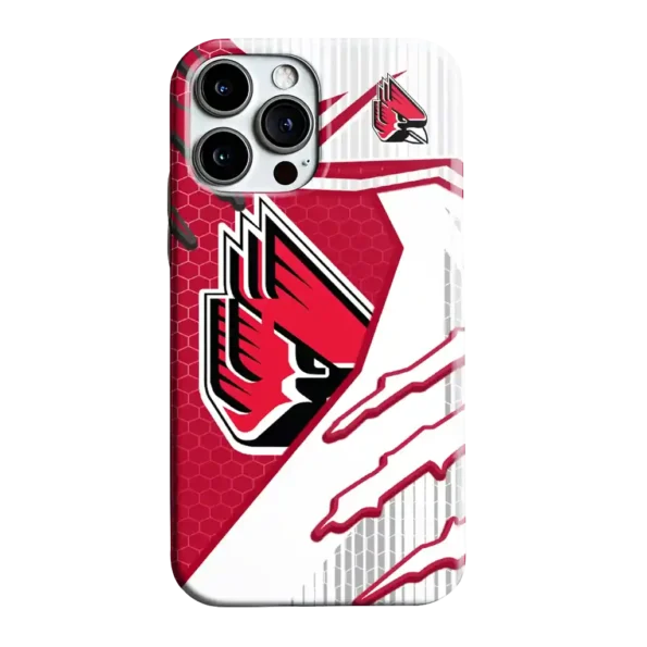ball state cardinals armor streaks red phone case best selling
