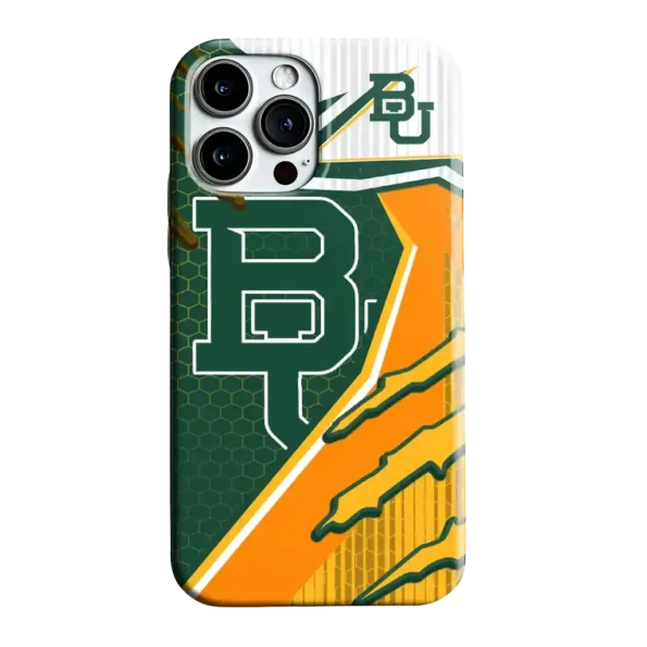 baylor bears armor streaks green phone case best selling