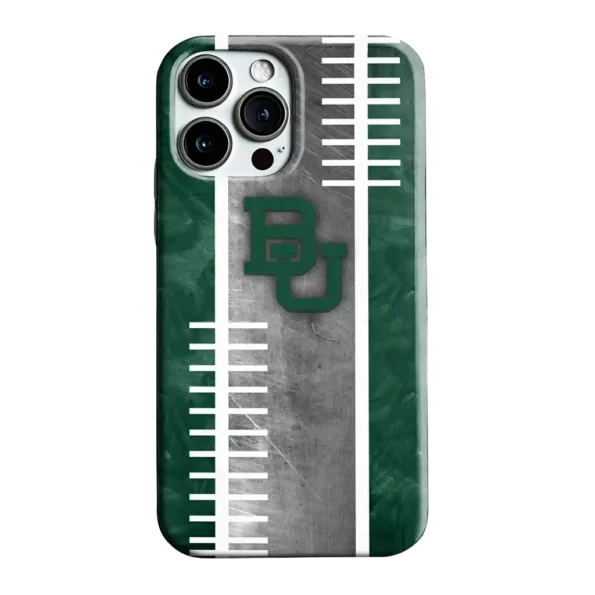 baylor bears yard markers green gray phone case best selling