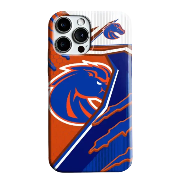 boise state broncos armor streaks orange phone case best selling