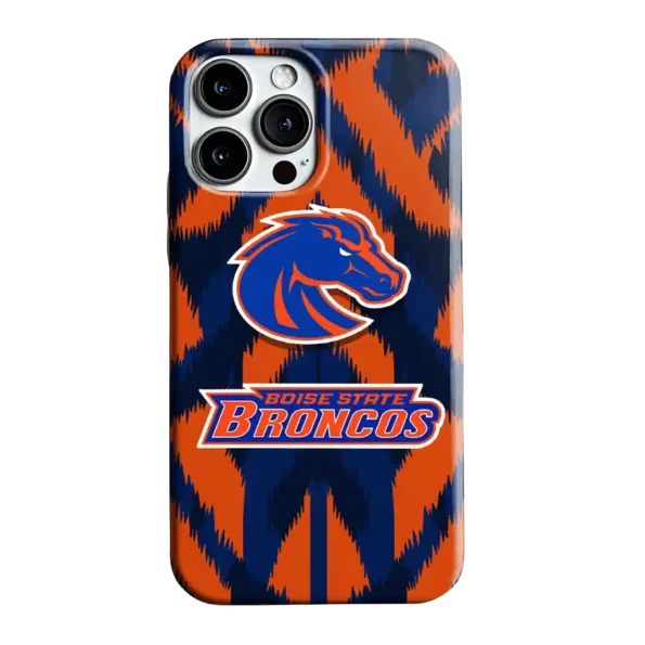boise state broncos chevron zigzag orange phone case best selling