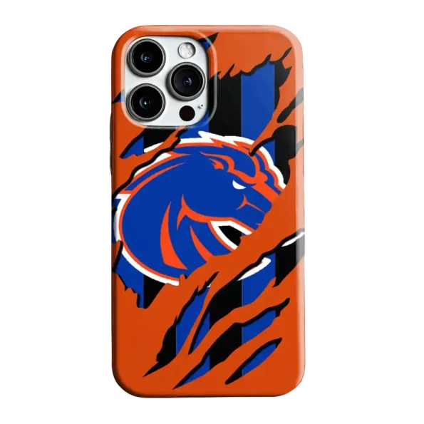 boise state broncos claw scar orange black phone case best selling
