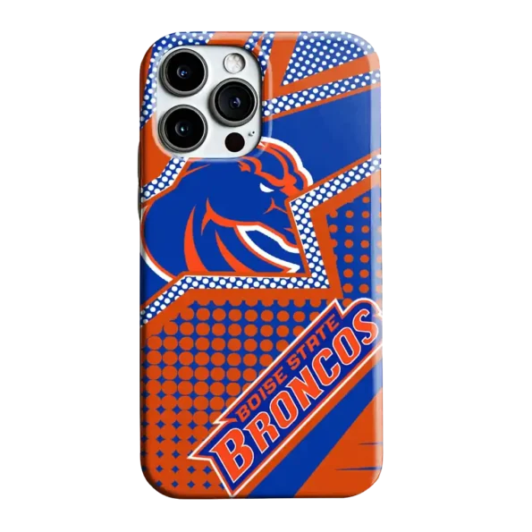 boise state broncos star outline orange phone case best selling