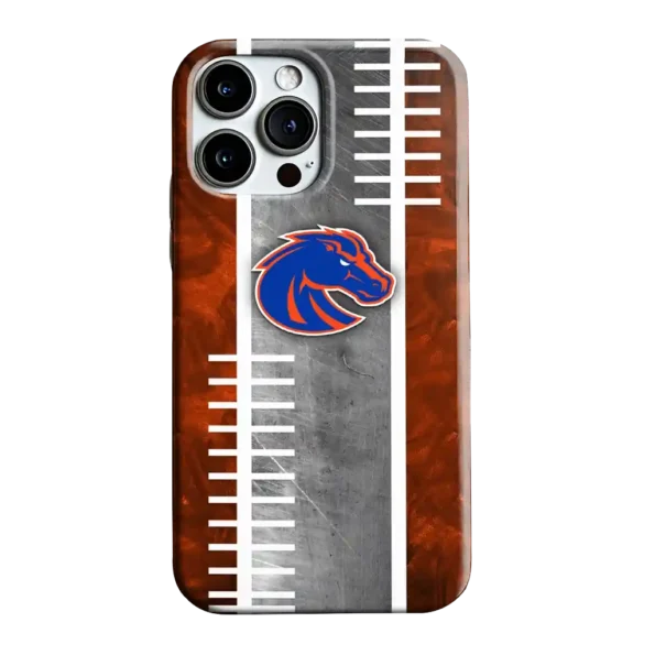 boise state broncos yard markers orange gray phone case best selling