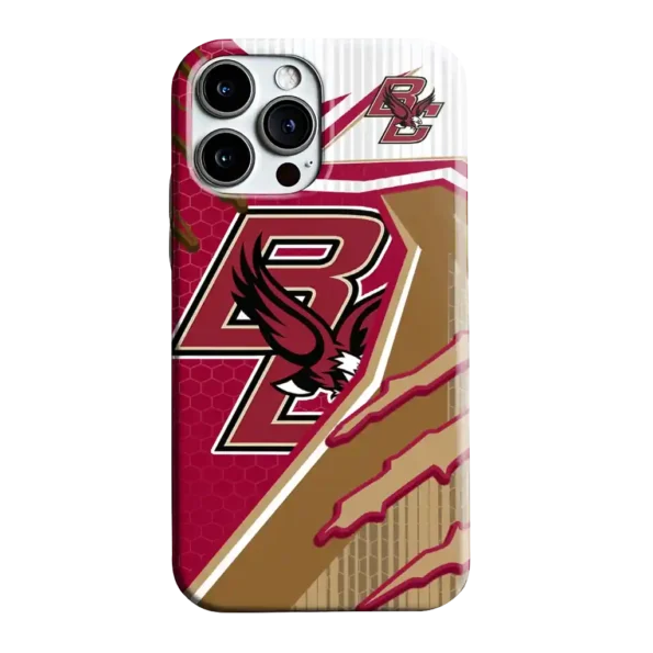 boston college eagles armor streaks maroon phone case best selling