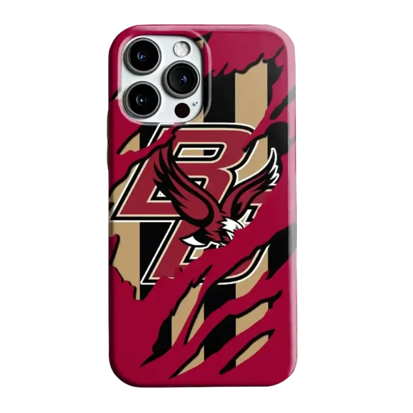 boston college eagles claw scar maroon black phone case best selling