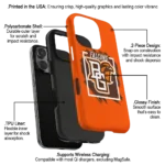bowling-green-falcons-brush-square-orange-phone-case-best-selling.webp