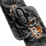 bowling-green-falcons-skull-blades-orange-gray-phone-case-best-selling.webp