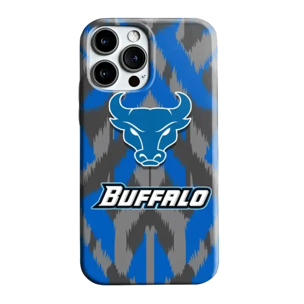 buffalo bulls chevron zigzag royal blue phone case best selling