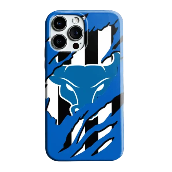buffalo bulls claw scar royal blue black phone case best selling