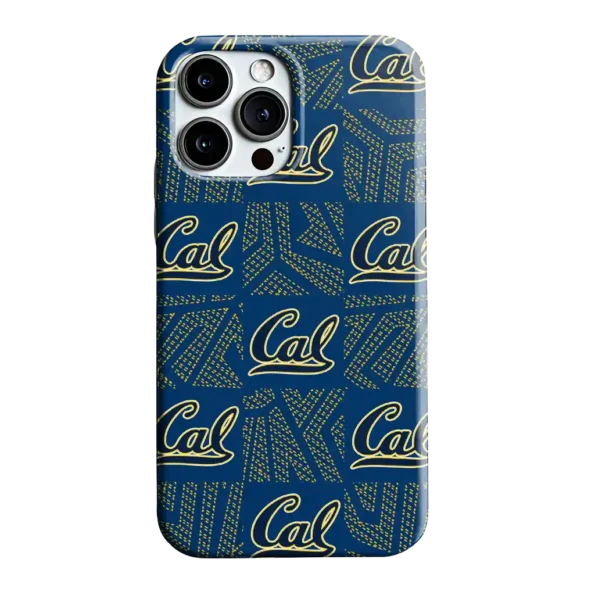 california golden bears chevron squares blue phone case best selling