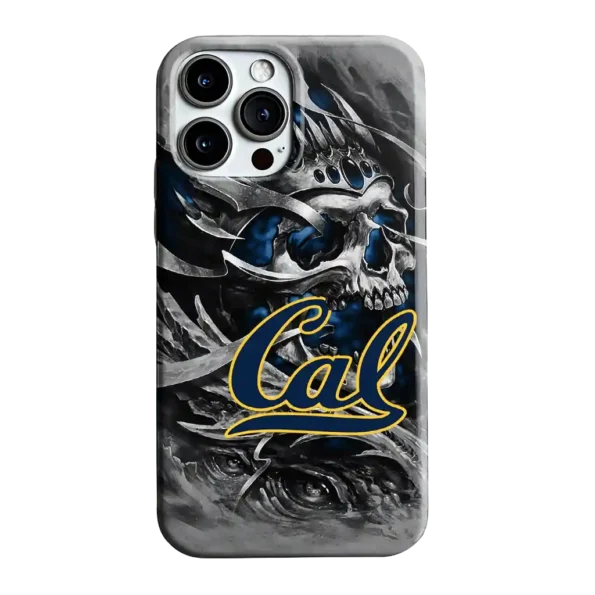 california golden bears skull blades blue gray phone case best selling