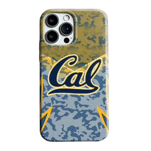 california golden bears striped overlay blue phone case best selling