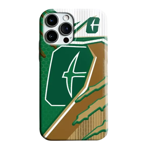 charlotte 49ers armor streaks green phone case best selling