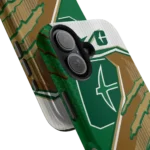 charlotte-49ers-armor-streaks-green-phone-case-best-selling.webp