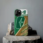 charlotte-49ers-armor-streaks-green-phone-case-best-selling.webp