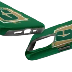 charlotte-49ers-brush-square-green-phone-case-best-selling.webp
