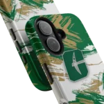 charlotte-49ers-brushstroke-clash-green-white-phone-case-best-selling.webp