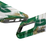 charlotte-49ers-brushstroke-clash-green-white-phone-case-best-selling.webp