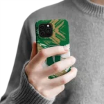 charlotte-49ers-brushstroke-clash-green-white-phone-case-best-selling.webp