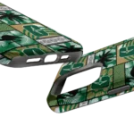 charlotte-49ers-flamingo-palm-trees-green-phone-case-best-selling.webp