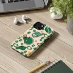 charlotte-49ers-helmet-hearts-green-cream-phone-case-best-selling.webp
